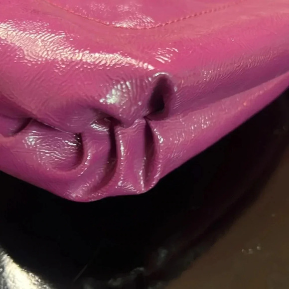 Coach Poppy magenta patent leather purse and wallet combo - Picture 3 of 16